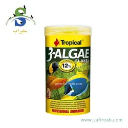 غذای پولکی 3 جلبکه و آلوئه ورا تروپیکال