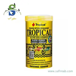 غذای پولکی پوکارم تروپیکال ماهیان آب شیرین تروپیکال