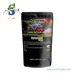 غذای پولکی ویتامینه اپتیمم ویتال ای شریمپ