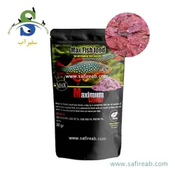 غذای پولکی تقویت رنگ ماکسیمم کالر ای شریمپ