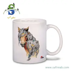 ماگ سرامیکی طرح یال پروانه پیتکو