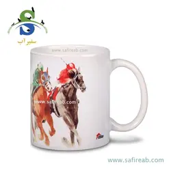 ماگ سرامیکی طرح چوگان پیتکو