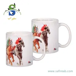 ماگ سرامیکی طرح چوگان پیتکو