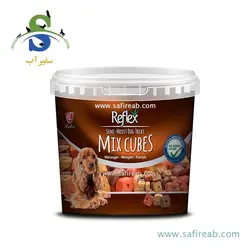 تشویقی مکعبی سگ با طعم میکس رفلکس