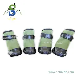 کفش چسبی برزنتی سگ و گربه (سایز 3 ، 4) چانگ لیر