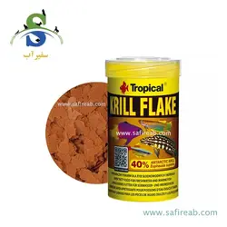 غذای پولکی 40 درصد کریل تروپیکال