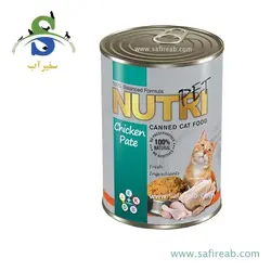 کنسرو گربه پته مرغ (425 گرم) نوتری پت