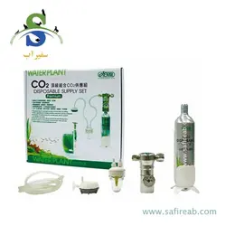 ست CO2 با کپسول یک بار مصرف با حباب شمار ایستا