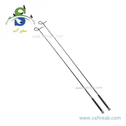 شلاق درساژ دسته استیل سوارکاری