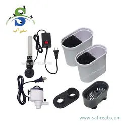 فیلتر داخلی یو وی دار آکواریوم AQ-7W-UV سوبو