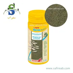 غذای پودری میکرون بچه ماهی سرا