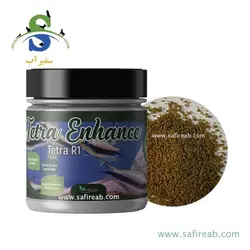 غذا گرانولی روزانه ماهیان گیاه خوار تترا R1 برگچین