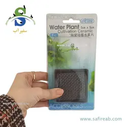 صفحه سرامیکی کشت گیاه مربعی (5*5 سانتی متر) ایستا