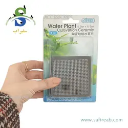 صفحه سرامیکی کشت گیاه مربعی (6.5*6.5 سانتی متر) ایستا