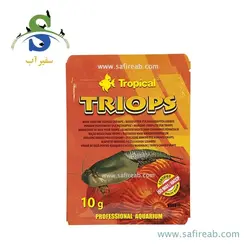 غذای میگو قورباغه ای تریوپ تروپیکال