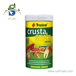 غذای استیکی میگو و سخت پوستان کراستا تروپیکال