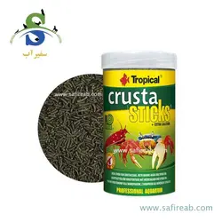 غذای استیکی میگو و سخت پوستان کراستا تروپیکال