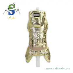 کاپشن هلوگرامی دو جیب سگ و گربه (سایز XXL ، XL ، L) چانگ لیر