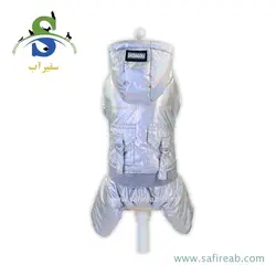 کاپشن هلوگرامی دو جیب سگ و گربه (سایز XXL ، XL ، L) چانگ لیر