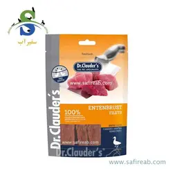 تشویقی سگ مدل فیله سینه اردک دکتر کلادرز