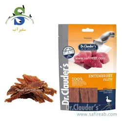 تشویقی سگ مدل فیله سینه اردک دکتر کلادرز