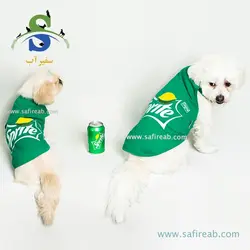 رکابی سگ و گربه طرح Sprite (سایز XL ، L ، M) رکسی