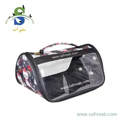 کیف حمل دو طرف طلق دار مدل Wolf سگ و گربه و جوندگان دنیل