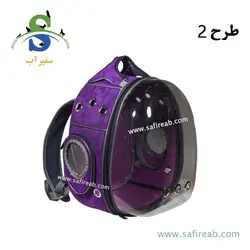 کیف حمل فضایی جلو شفاف پشت ساده مدل Shine-S سگ و گربه و جوندگان دنیل - فروشگاه اینترنتی سفیرآب