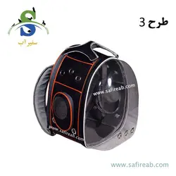 کیف حمل فضایی جلو شفاف پشت ساده مدل Shine-S سگ و گربه و جوندگان دنیل - فروشگاه اینترنتی سفیرآب