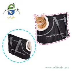 کیف حمل زنانه از پارچه چرم مدل Cooper-L سگ و گربه و جوندگان دنیل - فروشگاه اینترنتی سفیرآب