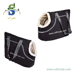 کیف حمل زنانه از پارچه چرم مدل Cooper-L سگ و گربه و جوندگان دنیل - فروشگاه اینترنتی سفیرآب