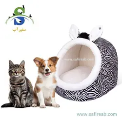 جای خواب سگ و گربه مدل گورخر (سایز L) جیمبو