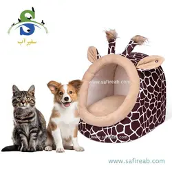 جای خواب سگ و گربه مدل زرافه (سایز L) جیمبو