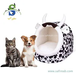 جای خواب سگ و گربه مدل گاو (سایز L) جیمبو