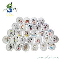 ظرف سرامیکی سگ و گربه چانگ لیر - فروشگاه اینترنتی سفیرآب