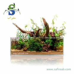 آکواریوم مسابقاتی شیشه کریستال مدل مکعب یونیک