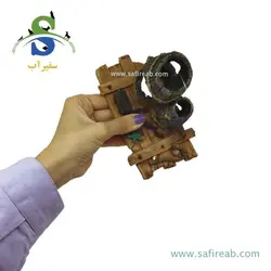 دکوری آکواریوم طرح بشکه شکسته و لنگر کشتی