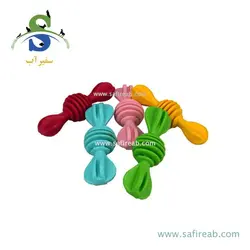 اسباب بازی دندانی طرح استخوان شیاردار پروانه جنس روبر سگ دنیل