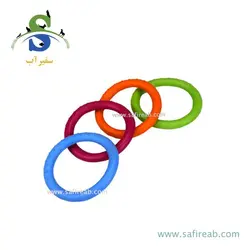 اسباب بازی دندانی طرح حلقه خاردار جنس روبر سگ دنیل