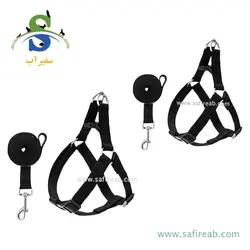 قلاده کتفی مشکی سگ ست پت (سایز L ، M) - فروشگاه اینترنتی سفیرآب
