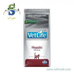 غذای خشک مخصوص گربه بالغ با نارسایی مزمن کبدی (2 کیلوگرم) وت لایف