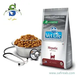 غذای خشک مخصوص گربه بالغ با نارسایی مزمن کبدی (2 کیلوگرم) وت لایف