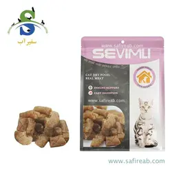 تشویقی نگینی نرم گوشت مرغ مخصوص گربه سویملی