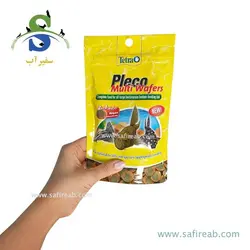 غذای ویفری ماهیان گیاه‌خوار کف‌زی پلکو مولتی ویفر تترا