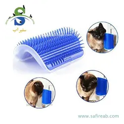 برس و ماساژور دیواری گربه حاوی کت نیپ کت براش