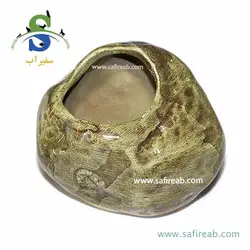 دکور سفالی آکواریوم طرح سنگ