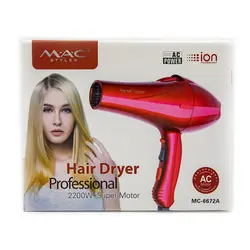 سشوار حرفه ای مک استایلر مدل MC -6672A