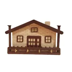 جاکلیدی چوبی طرح کلبه مدل N-18