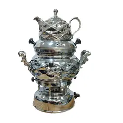 سماور گازی 6 لیتری راشا مدل مشبک