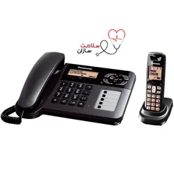 گوشی تلفن ثابت و بی سیم پاناسونیک مدل KX-TGF120 - سلامت سازان